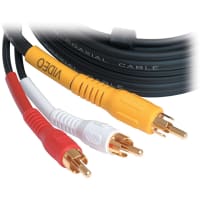 Quest Technology International, Inc. 6 FT STEREO VIDEO/AUDIO DUBBING CABLE