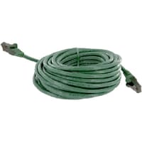 Quest Technology International, Inc. Patch Cord, RJ45 Plug x 2, Cat6, 25Ft., Green, UL Stds, Non Booted