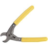 Quest Technology International, Inc. Cable & Wire Cutter, Built in Return Spring, Soft Handles, Locking Latch