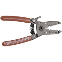 Quest Technology International, Inc. Multi-Gauge Wire Stripper & Cutter for 20-30 AWG, Red, Built in Conversion Table