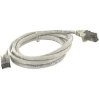 Quest Technology International, Inc. Patch Cord, RJ45 Plug x 2, Cat6, 5Ft., Gray, UL Stds, Non Booted