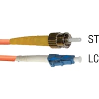 Quest Technology International, Inc. Patch Cord, Fiber Optic, Simplex Multi Mode, ST-LC 1M