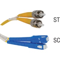 Quest Technology International, Inc. PATCH CORD, FIBER OPTIC, DUPLEX SINGLE MODE, ST-SC 1M