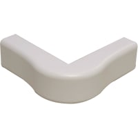 Quest Technology International, Inc. RACEWAY, 1/2 IN, WHITE, OUTSIDE CORNER