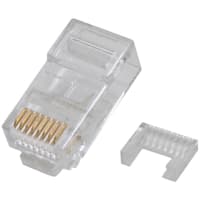 Quest Technology International, Inc. 2 PC CAT-6 SOLID STRANDED MOD PLUG