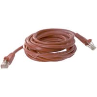 Quest Technology International, Inc. Patch Cord, RJ45 Plug x 2, Cat5E, 10Ft., Red, UL Stds