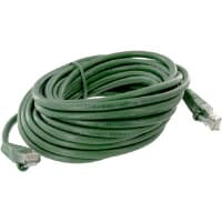 Quest Technology International, Inc. Patch Cord, RJ45 Plug x 2, Cat5E, 25Ft., Green, UL Stds, Non Booted