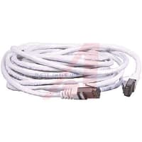 Quest Technology International, Inc. 50 FT CAT-6 SNAGLESS/MOLDED PATCH CORD, WHITE