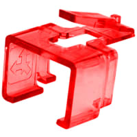 Quest Technology International, Inc. RJ45 Plug Saver Repair Clips;50PK;Red