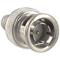 Quest Technology International, Inc. Connector, 75 Ohms, Straight, RG6U, BNC, Male, Nickel