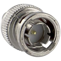 Quest Technology International, Inc. Connector, 75 Ohms, Straight, RG59, BNC, Male, Nickel