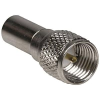 Quest Technology International, Inc. Connector, Mini-UHF, Crimp, RG8X, Male