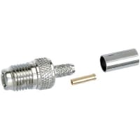 Quest Technology International, Inc. Connector, UHF, Crimp, RG58, Female