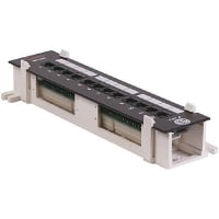 Quest Technology International, Inc. 12 Port CAT 6 mini patch panel