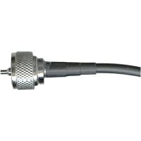 Quest Technology International, Inc. Cable Assembly, UHF Plug x2, RG-58A/U Cbl, 24", Non Booted