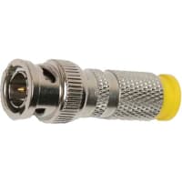 Quest Technology International, Inc. connector, BNC Compression Connector for RG-59 PVC Mini