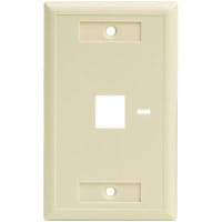 Quest Technology International, Inc. Faceplate, 1, Ivory