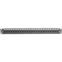 Quest Technology International, Inc. Patch Panel, 24, Rack Mount