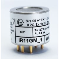 Amphenol SGX Sensortech Sensor, 16mm, 0-5% volume CO2 Infrared Gas ensor / Temp Sens IC / Supported Lamp