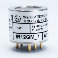 Amphenol SGX Sensortech Sensor, 16mm, Hydrocarbon infrared Gas Sen -5% -100% vol internal Temp IC fitted.