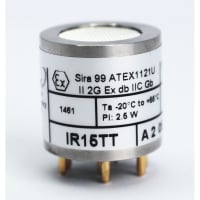 Amphenol SGX Sensortech Sensor, 19mm, 5% CO2, -5%/100% Broadband HC IR with internal thermistor fitted