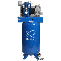 Quincy Compressor Air Compressor QP 5-HP 80 Gallon 2-stage (230V-1-Phase) Vertical Quincy MAX