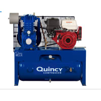 Quincy Compressor Air Compressor QP 7.5-HP 80 Gallon 2-stage (230V-1-Phase) Horizontal Quincy MAX