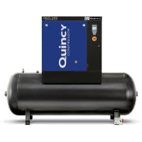 Quincy Compressor Air Compressor, QGS 20s-HP 132 Gallon Tank Mounted Rotary Screw Triv/3/60 (Value