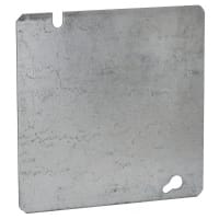 RACO Blank Cover, Flat, 4-11/16 in, Steel