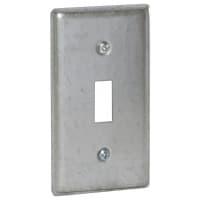 RACO 4 in. x 2 in. Handy Box Cover, Toggle Switch