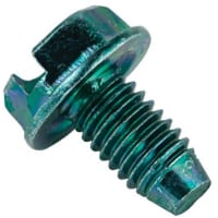 RACO 3/8 GREEN GROUND SCREW 10-32 SLOTTED