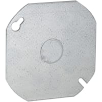 RACO 4 Round Cover Blank 1/2" Knockout" Center