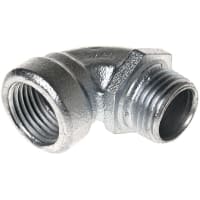 RACO Elbow Rigid 90 Short 1/2" Mall Iron