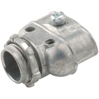 RACO Connector Flex/AC Duplex 3/8" Die Cast Zinc