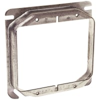 RACO 4SQ MUD RING TWO DEVICE - RAISED 5/8