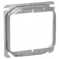 RACO 4SQ MUD RING TWO DEVICE - RAISED 3/4