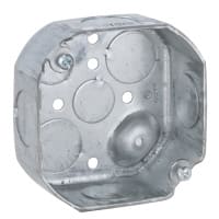 RACO 4" Octagon Box 1-1/2" Deep 1/2"-3/4" Knockout