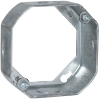 RACO 4" Octagon Box Extension 1-1/2" Deep 1/2" Knockout