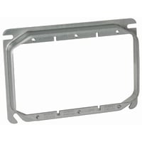 RACO 4" Square Mud Ring Three Device - Raised 3/4