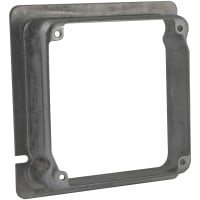 RACO 4-11/16" to 4" Square Adapter Ring - Raised 1-1/4