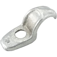 RACO Strap Rigid/Imc 1-Hole 1/2" Mall Iron