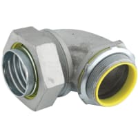 RACO Liquidtight Connector 90 Insulated 2-1/2" Steel