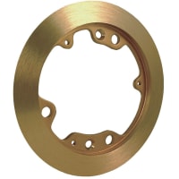 RACO Brass Carpet Flange 5-1/4" Round Mop-Tight