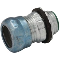 RACO EMT Compression Connector Raintight 1/2" Insl Steel