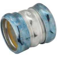 RACO EMT Compression Coupling Raintight 2" Steel