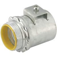 RACO Double Bite Flex Connector 1/2" InsulatedSteel