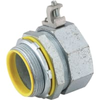 RACO Liquidtight Connector withGround Lug 2-1/2" Irn