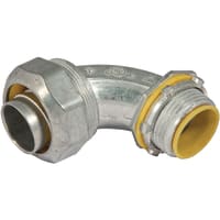 RACO Liquidtight Connector 90 3/8" Insl Dc Zinc