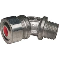 RACO Cordgrip Connector, 45 1/2" (.15 - .25) Red