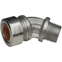 RACO Cordgrip Connector, 45 1/2" (.55 -.65) Brown